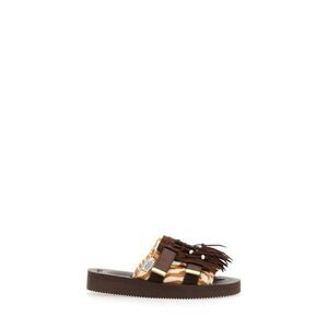 SUICOKE Men's Woven Strap Slide Sandals Men MULTICOLOUR